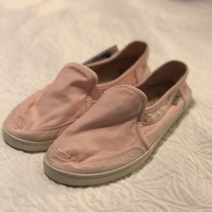 Sanuk “Pair-O-Dice” slip ons